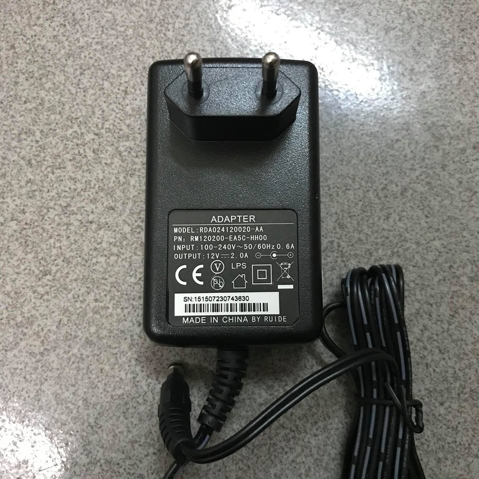 Bộ nguồn Viettel 12V-2A có đầu chống nhiễu