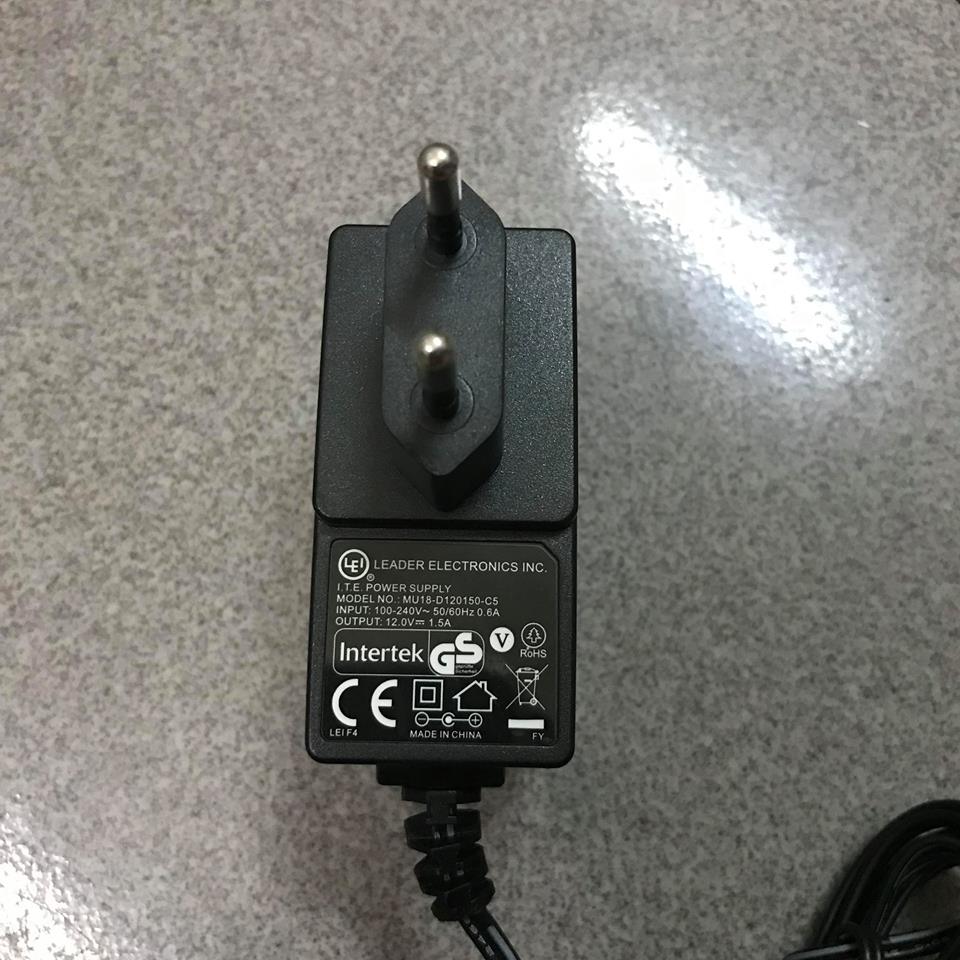 Nguồn 12V-1.5A Intertek model MU18-D120150-C5