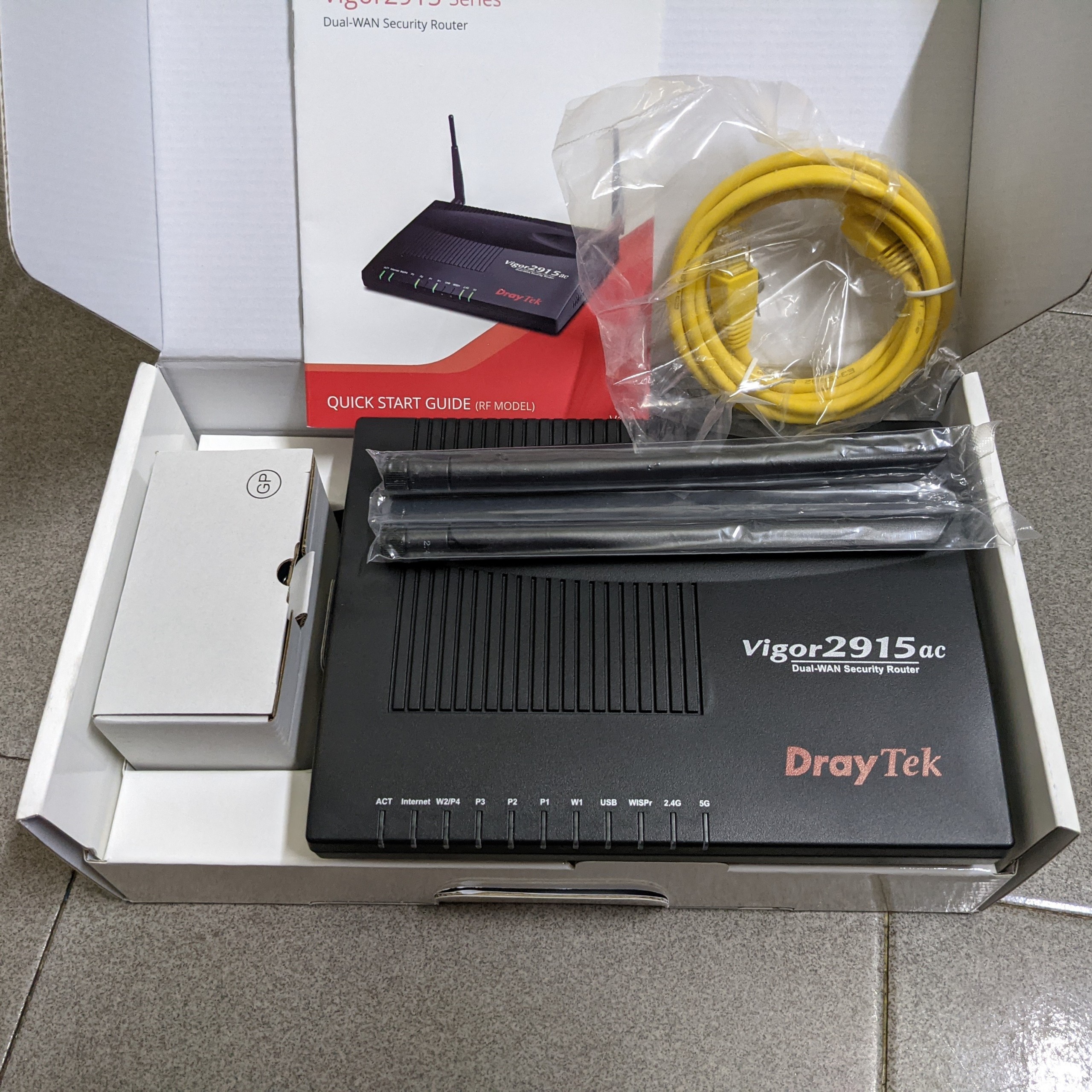 Router cân bằng tải Draytek Vigor 2915AC dual wan gigabit wifi AC1300 MU-MIMO